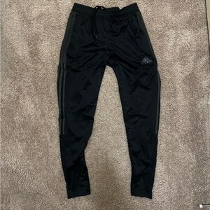 adidas Black Men's Slim tapered Jogger Sweatpants small
